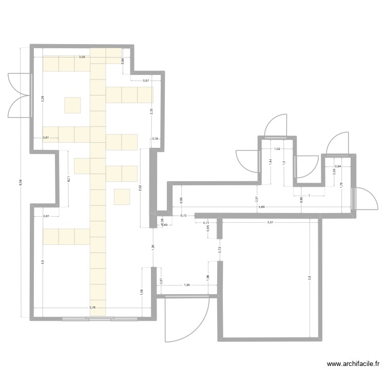 maison. Plan de 0 pièce et 0 m2
