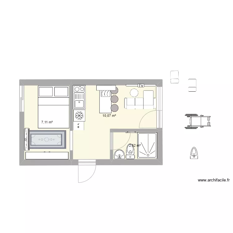 garage 2. Plan de garage 2. Plan de