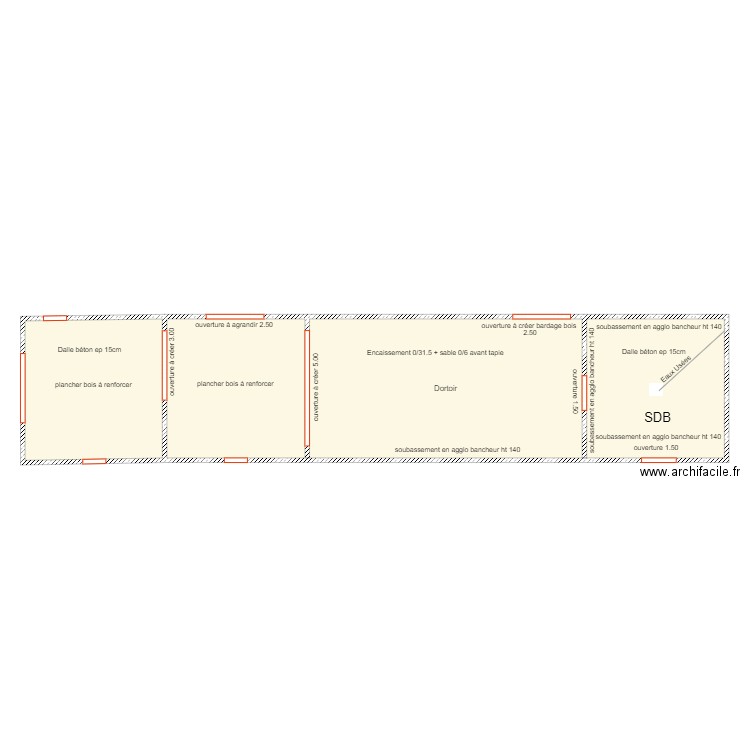 La biquetière 5. Plan de 0 pièce et 0 m2