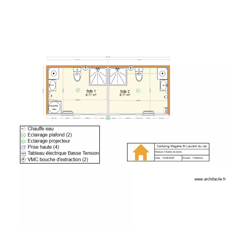 camping marie st laurent du var. Plan de 2 et 14 m² camping marie st laurent du var. Plan de 2 et 14 m²