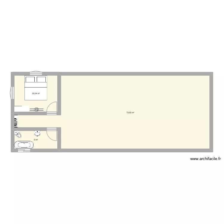 Plan Numératie. Plan de 4 et 85 m² Plan Numératie. Plan de 4 et 85 m²