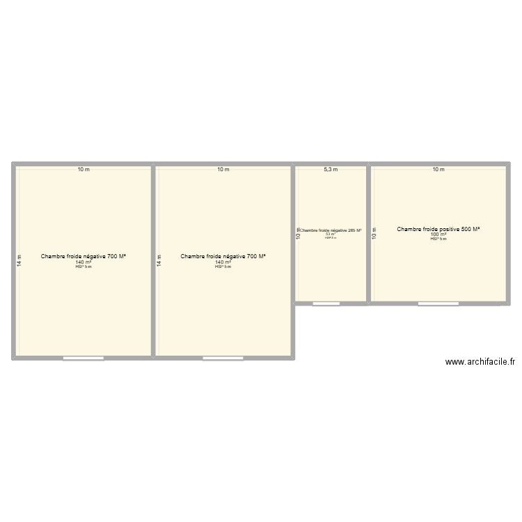 qualis 2. Plan de 4 pièces et 433 m2