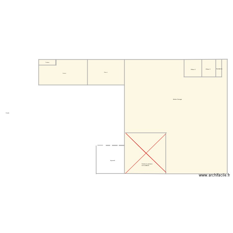 Ferracin. Plan de 0 pièce et 0 m2