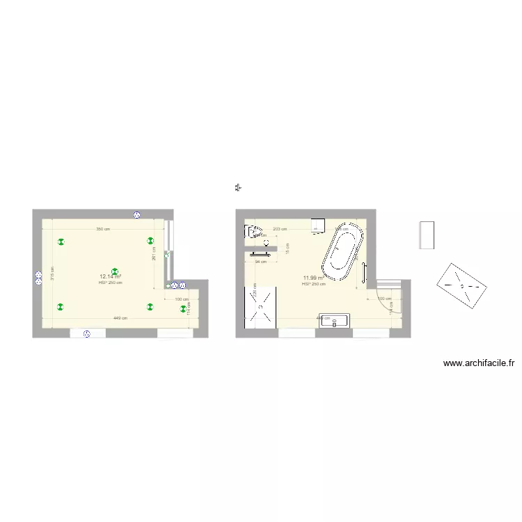 Projet SDB V1. Plan de 