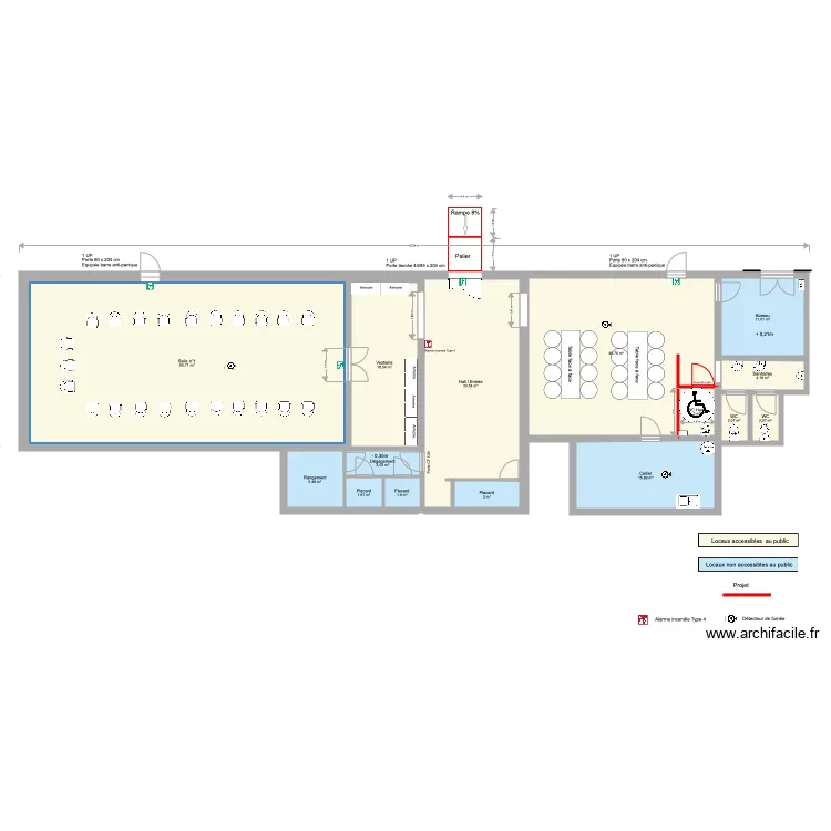 AT5  Plan projet Dossier S&eacute;curit&eacute;. Plan de 