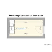 Petit Bomal  SWDE  vue en plan