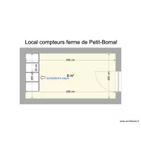 Petit Bomal  SWDE  vue en plan
