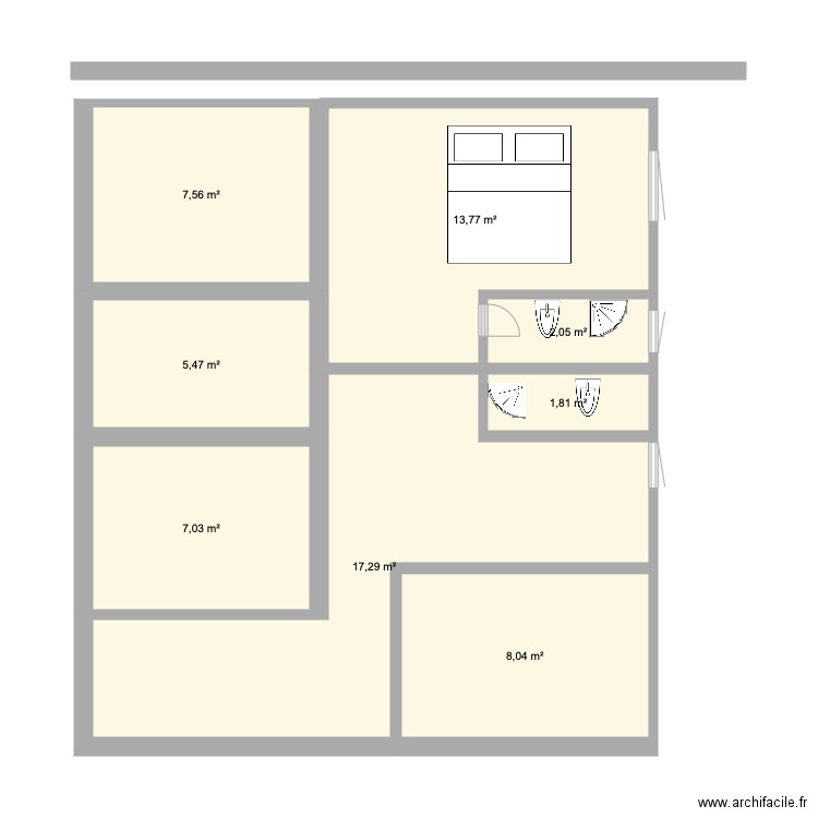 Plan intégré final. Plan de 0 pièce et 0 m2