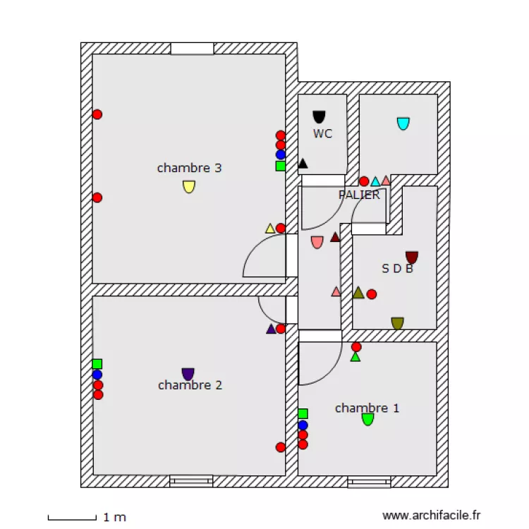 ETAGE ELECTRICITE fini. Plan de ETAGE ELECTRICITE fini. Plan de