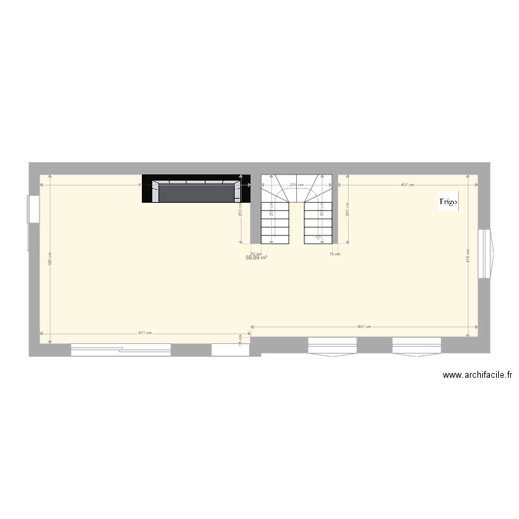 Maison Sorbiers  1er étage. Plan de 0 pièce et 0 m2