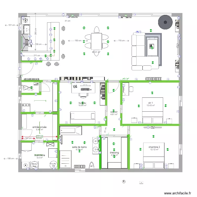 Maison camille PLAN ELEC. Plan de Maison camille PLAN ELEC. Plan de
