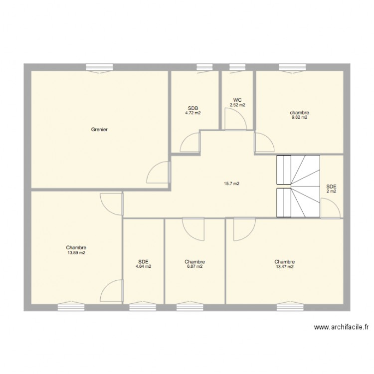 Dunois modifié. Plan de 0 pièce et 0 m2