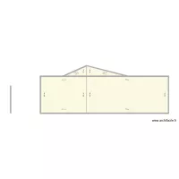 Pignon SUD AGRANDISSEMENT TOIT PLAT