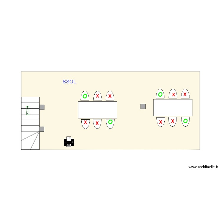 Covid Sous Sol. Plan de 0 pièce et 0 m2
