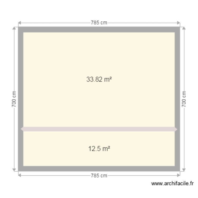 Duplex 1. Plan de 0 pièce et 0 m2