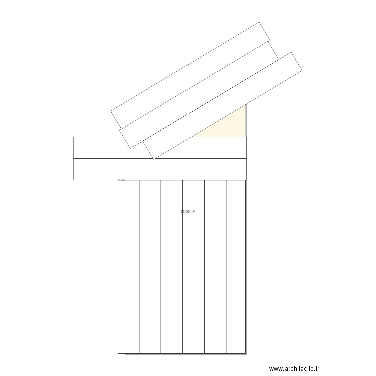Etanchéité toiture garage Gael. Plan de 0 pièce et 0 m2