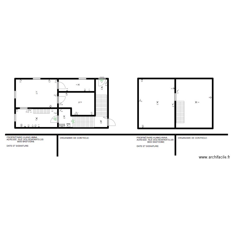 APPART ANNA 2B. Plan de 0 pièce et 0 m2
