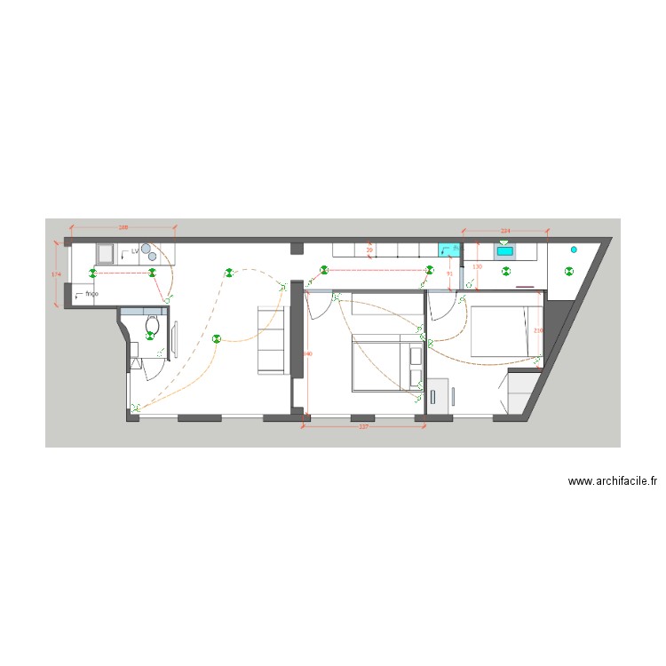 zhoumm. Plan de 0 pièce et 0 m2