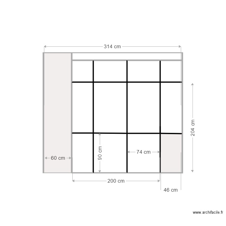 option 2. Plan de 0 pièce et 0 m2