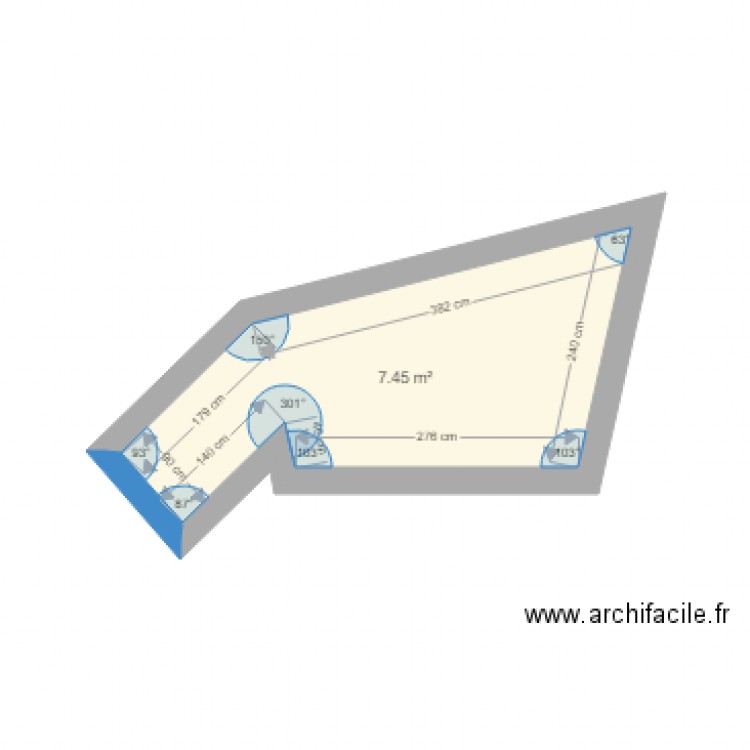 SdB Jean Jaures. Plan de 0 pièce et 0 m2