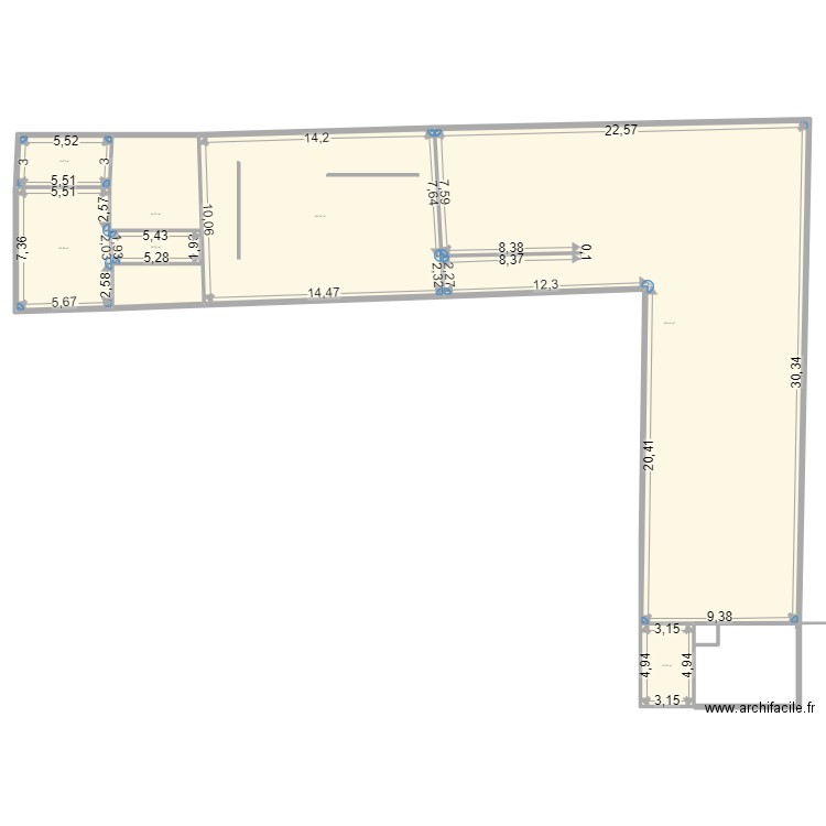 salle vénus. Plan de 0 pièce et 0 m2