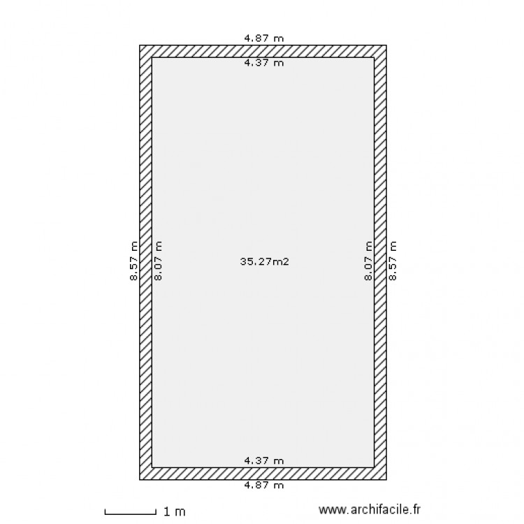 carré de base. Plan de 0 pièce et 0 m2