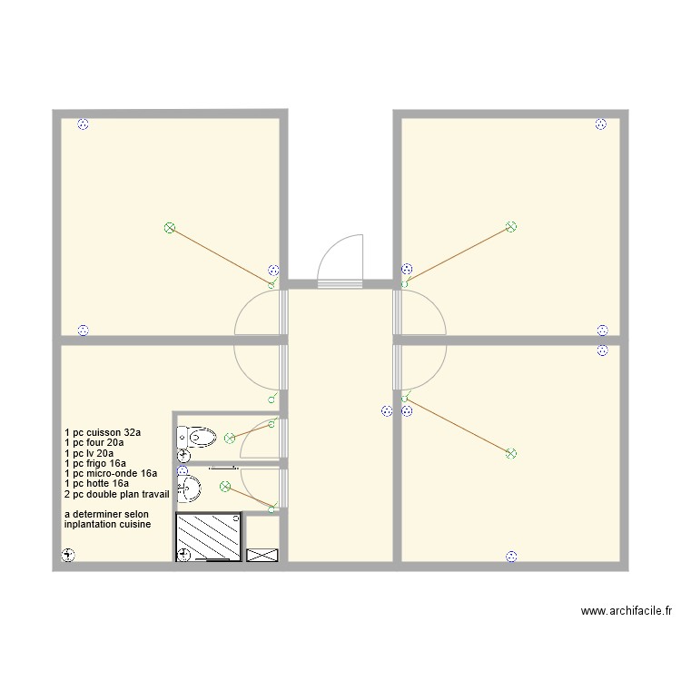 tof. Plan de 0 pièce et 0 m2