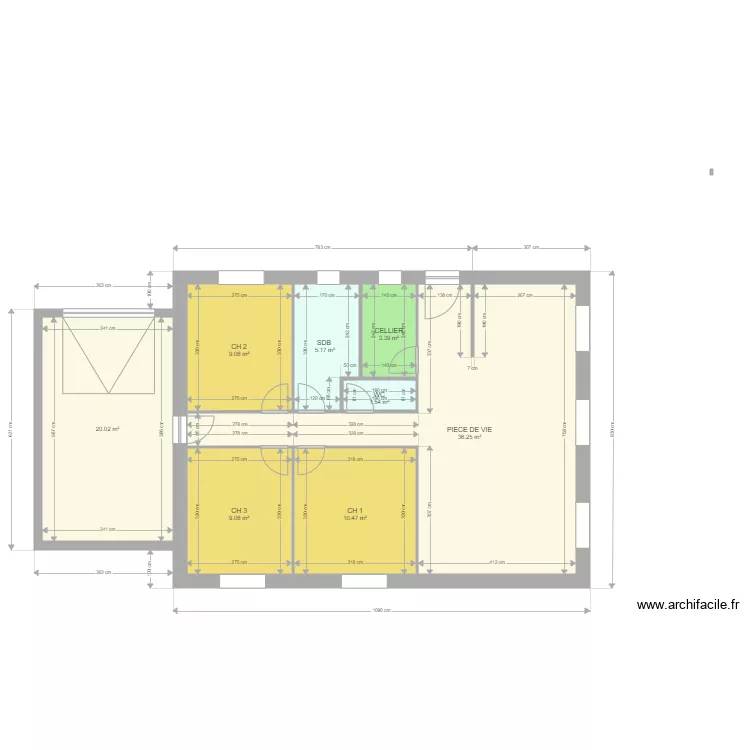 LORIE G25  77   V4. Plan de 