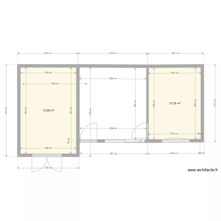 LEROUX LA BAULE MAISON JARDIN ACTUELLE. Plan de 