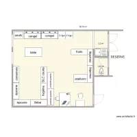 Biblioth&egrave;que sans m&eacute;zzanine