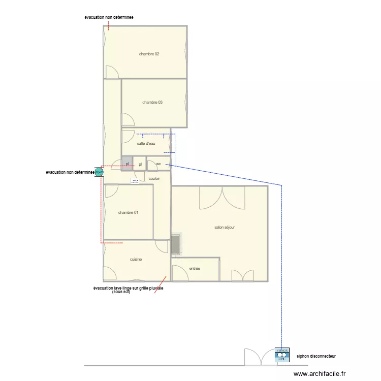 BRISSEZ ass 1397. Plan de 