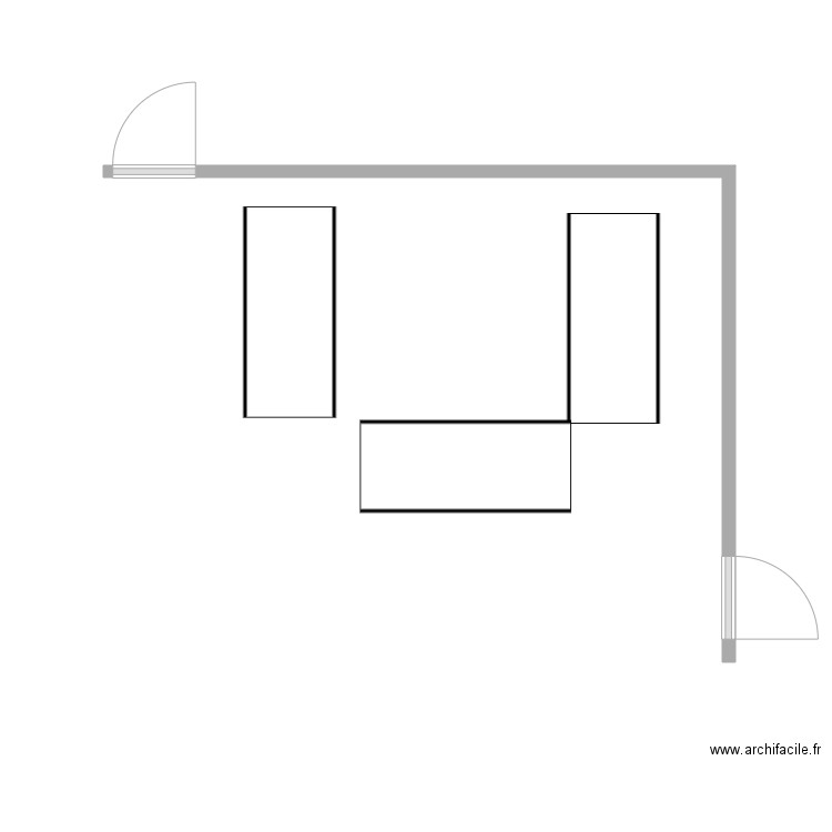 COMPTOIR SHOP. Plan de 0 pièce et 0 m2