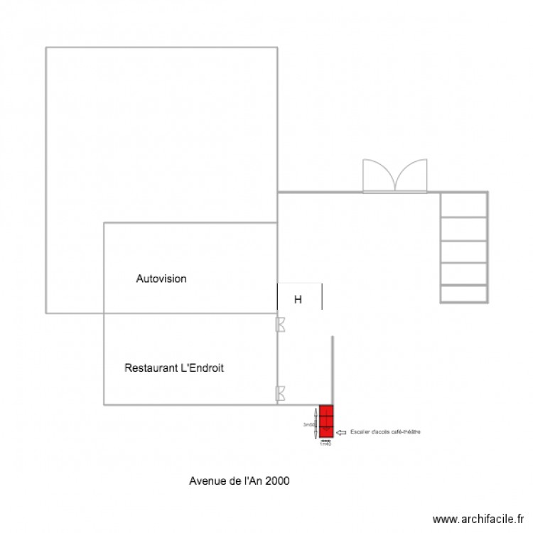 plan masse zoom. Plan de 0 pièce et 0 m2