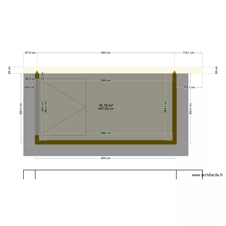 GARAGE TOUSSAINT 2. Plan de 