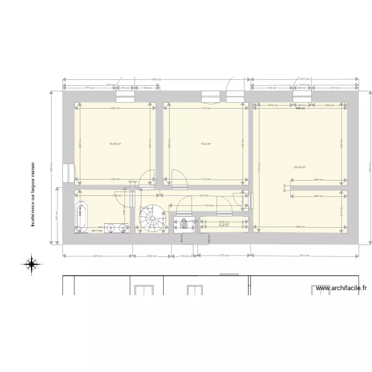 Maison de ferme v3. Plan de Maison de ferme v3. Plan de