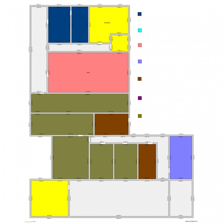 mamert rdc. Plan de 0 pièce et 0 m2