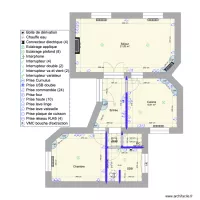 Paris Plan de masse Electricit&eacute;