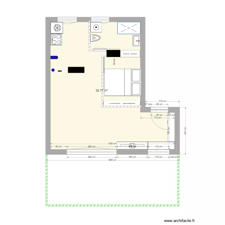 Appart Charlene Mathias II. Plan de 