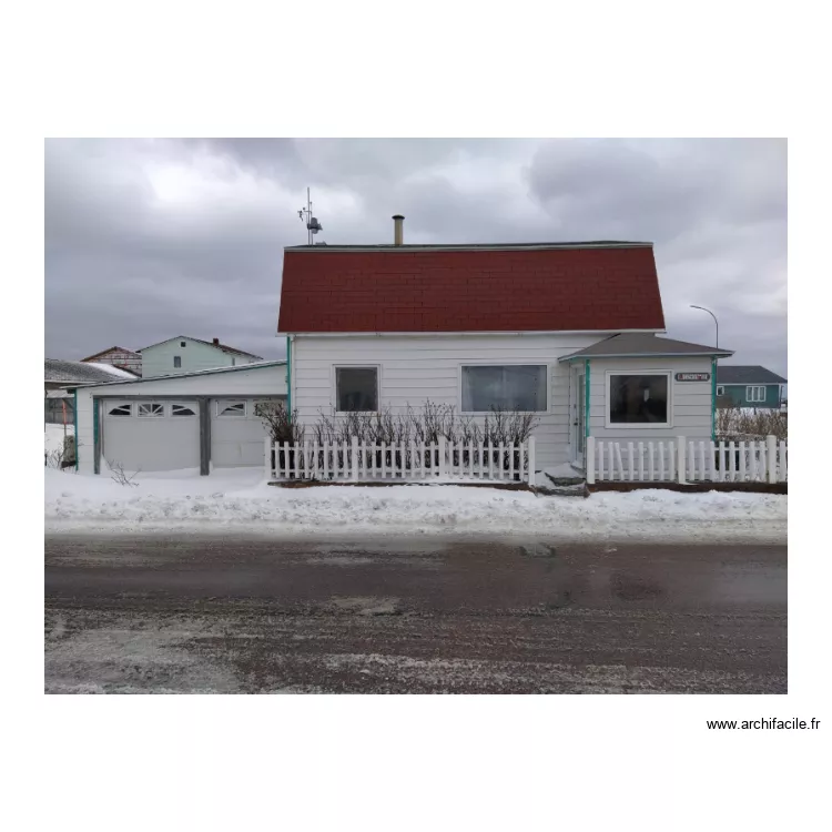 miquelon ouest. Plan de 