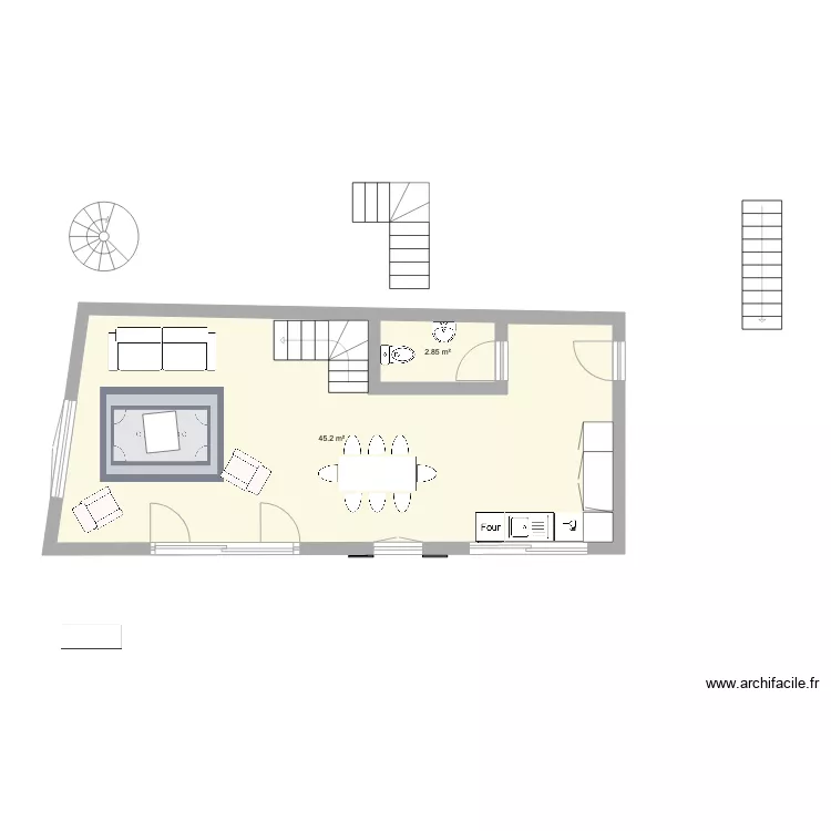 Garenne. Plan de 