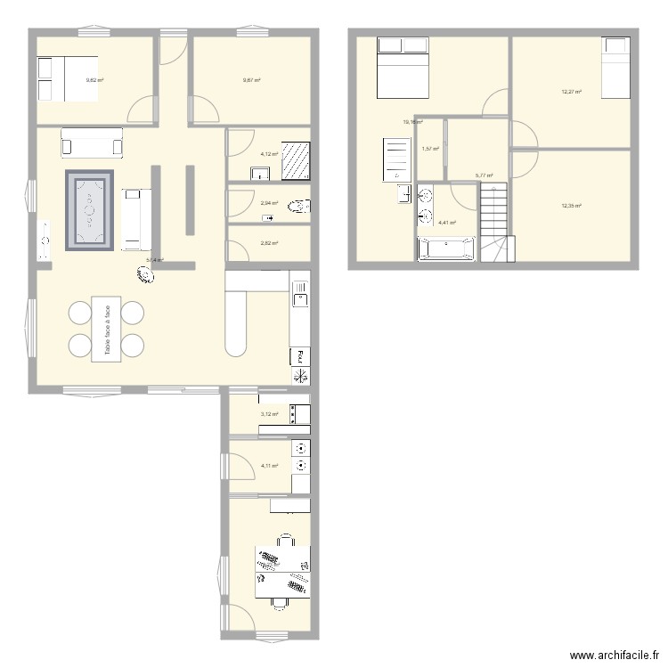 Projet LongueauV2. Plan de 0 pièce et 0 m2
