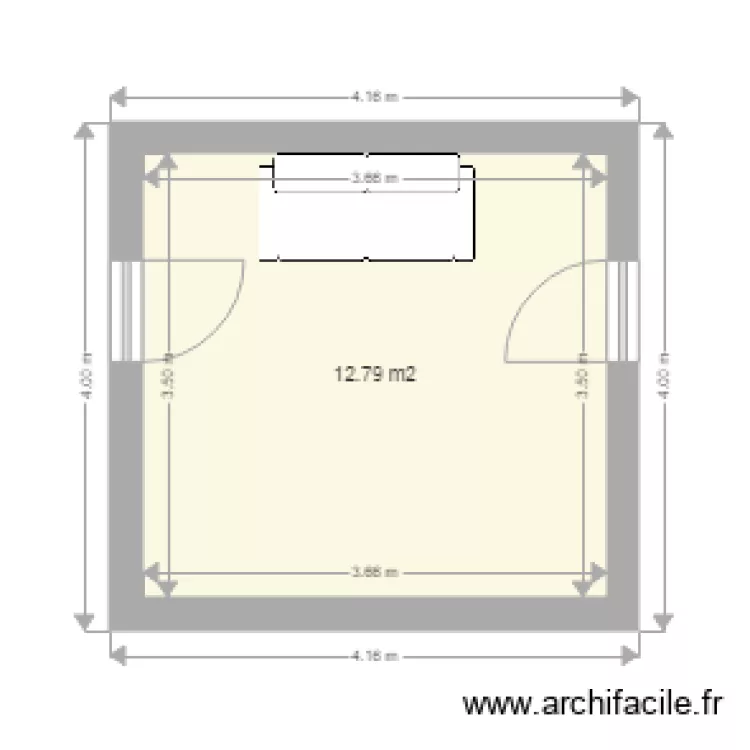 chzmbre amis. Plan de 