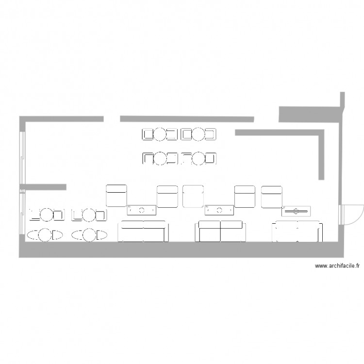 plan bar a vin. Plan de 0 pièce et 0 m2