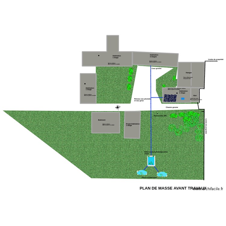 KervilleMasseAvant2. Plan de 8 pièces et 575 m2