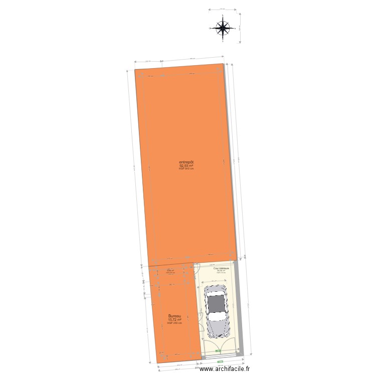 projet. Plan de 0 pièce et 0 m2