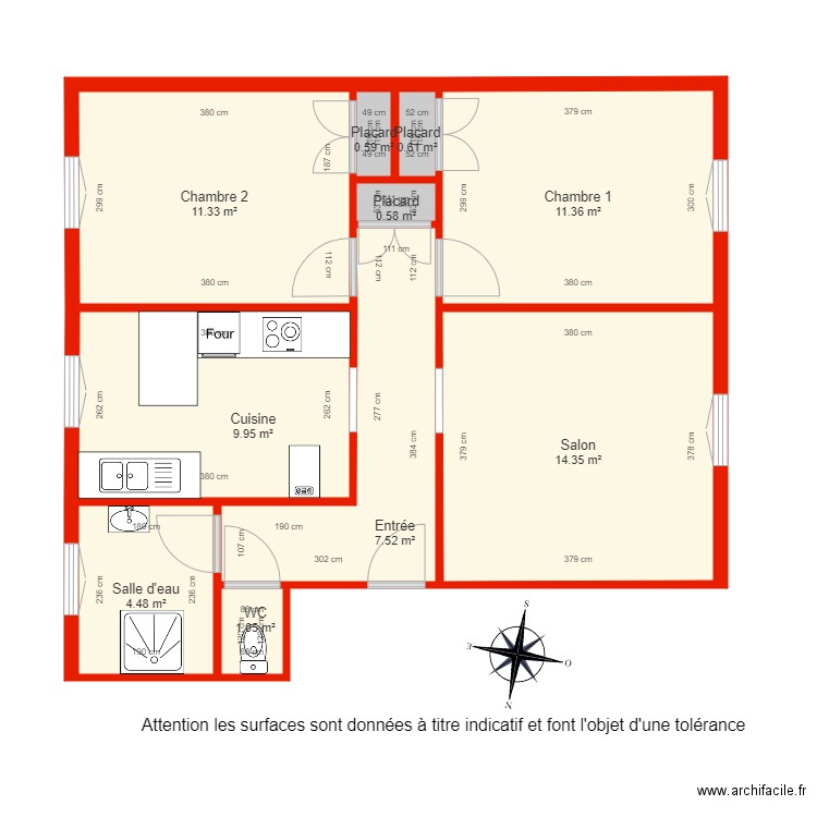 B I 2405 côté. Plan de 0 pièce et 0 m2