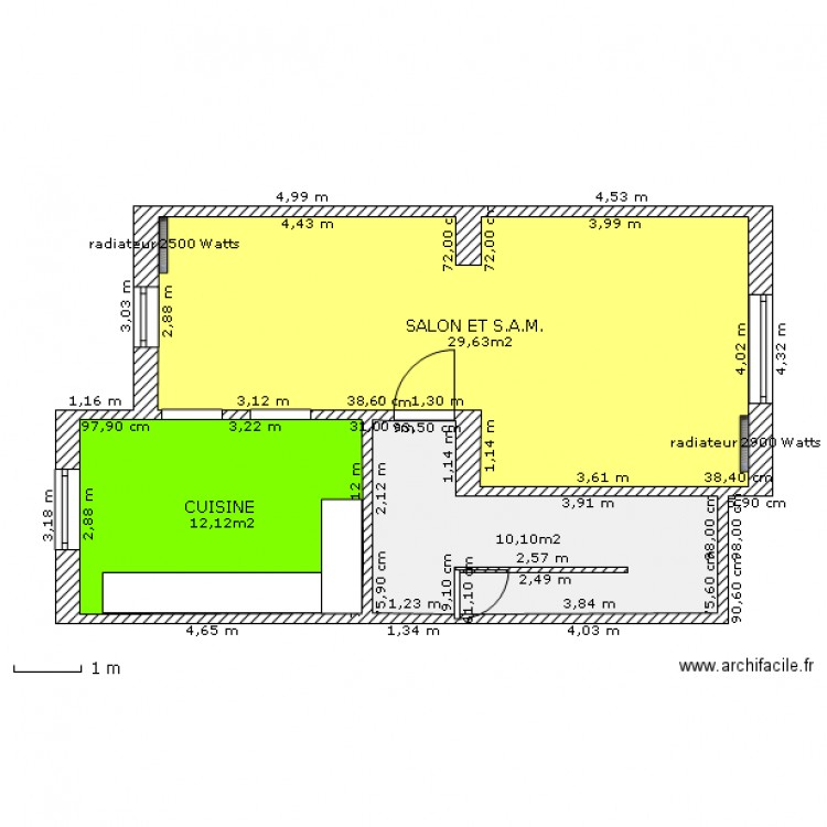 nouveau. Plan de 0 pièce et 0 m2