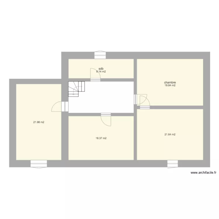 plan godart &eacute;tage. Plan de 