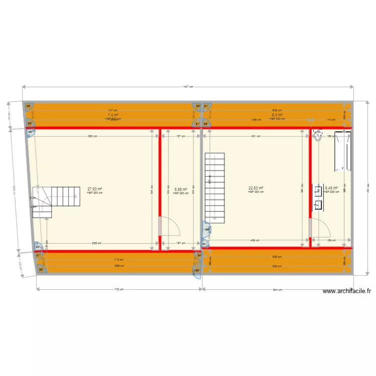 GRAND LEEZ 2eme ALG. Plan de 