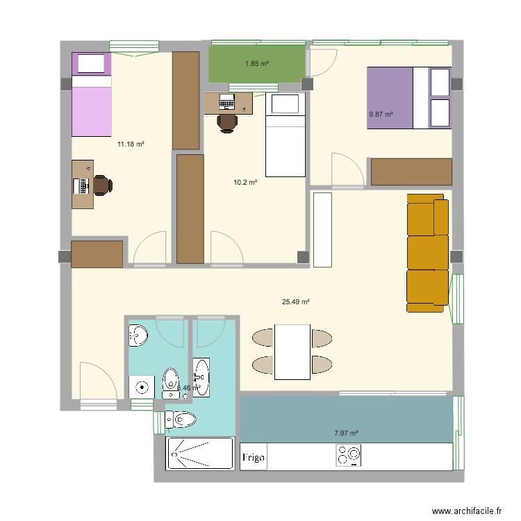 SJO 19V4. Plan de 0 pièce et 0 m2